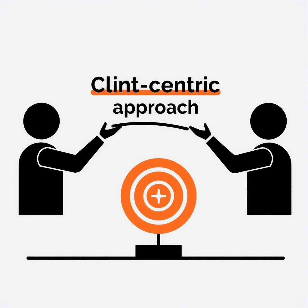 Client-Centric Approach Icon